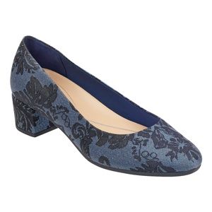 Easy Spirit Ailene Denim High Heels Pumps NIB